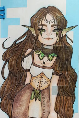 Halfbody detailed